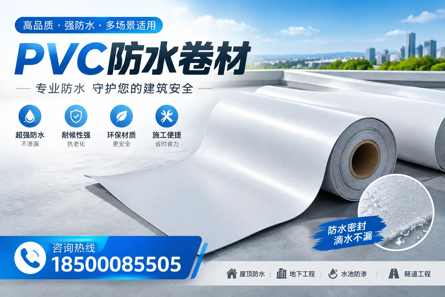 PVC防水卷材的市场竞争分析，鸡西品牌选择参考